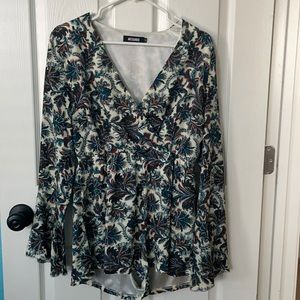 Missguided Paisley Romper